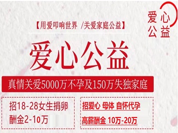 剑河捐卵助孕生子 爱心志愿者招募